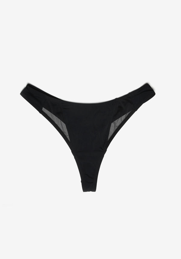 model is wearing an XS panty-black next thong