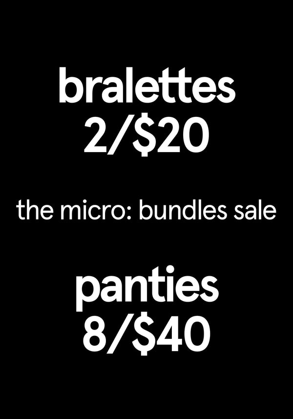 - promo block static - the micro bundles sale - shop now blocks