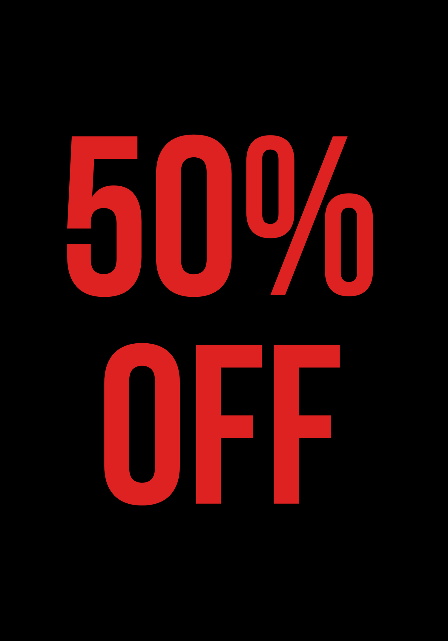 50% off swim