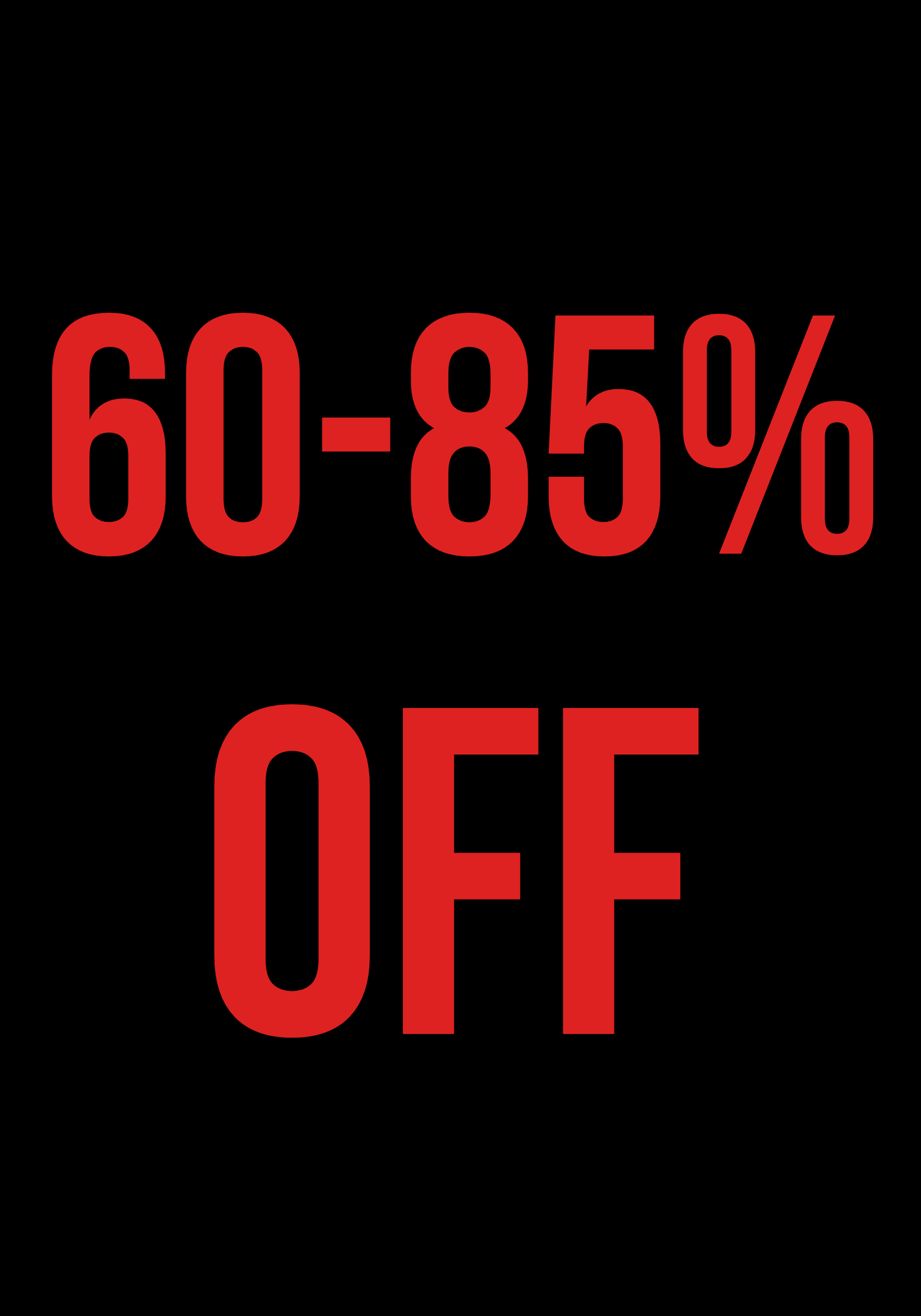 60-85% off lingerie