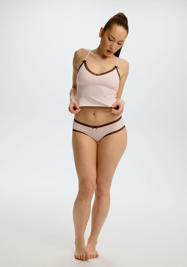  - multi,pink the cotton lace trim hipster