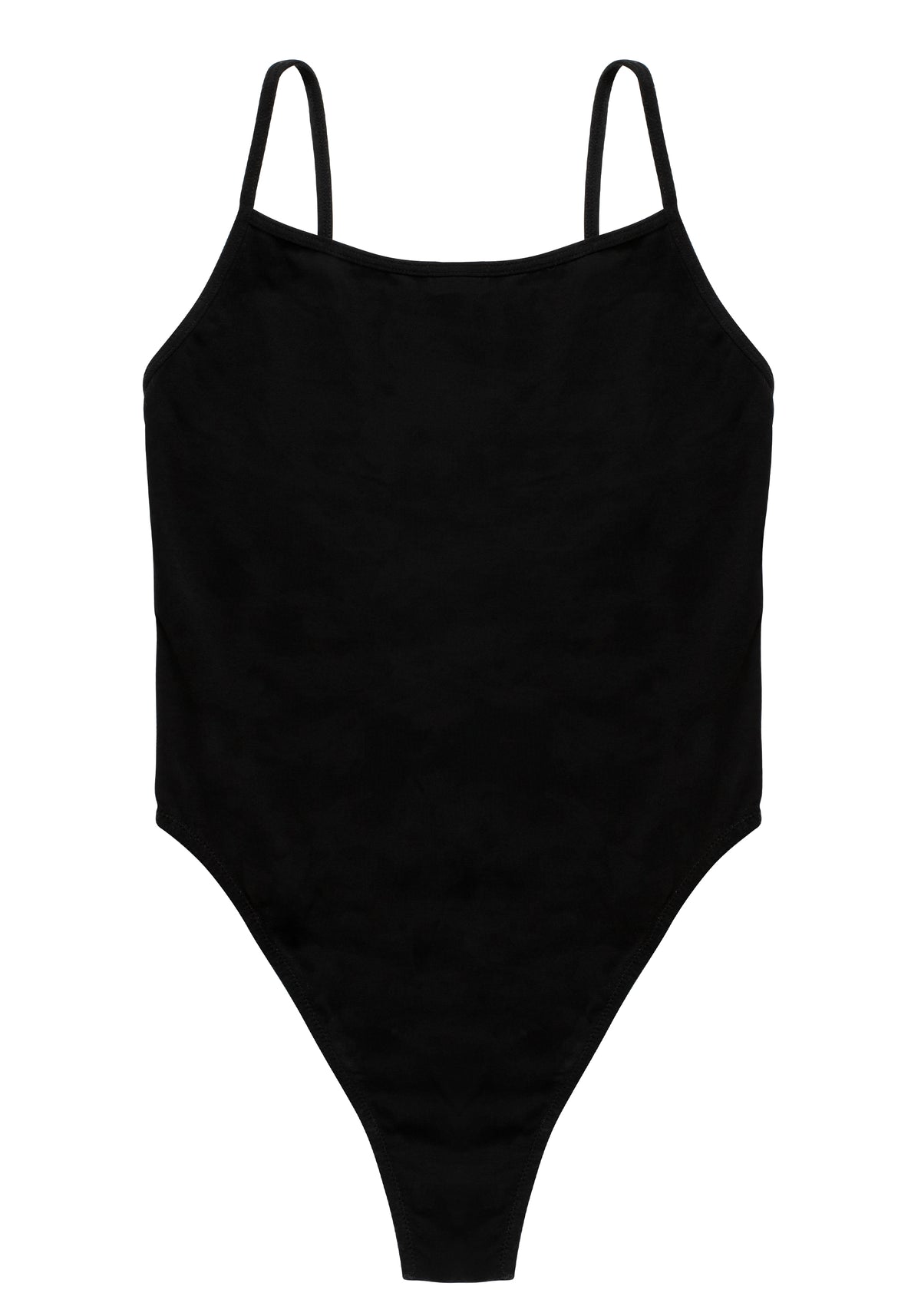 model is wearing an L bodysuit -black the cotton bodysuit