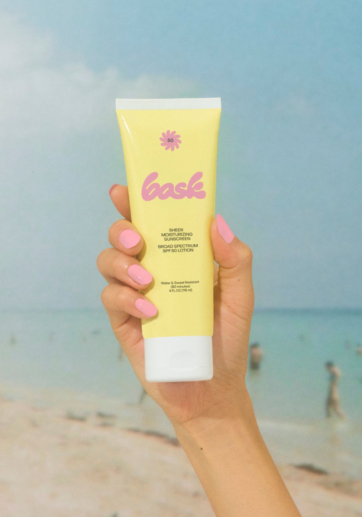 apply sunscreen along the body or face 15 minutes before sun exposure. reapply after 80 minutes of heavy sweating and swimming. remember to continuously apply at least every two hours when under the sun. -  bask suncare sheer moisturizing spf lotion