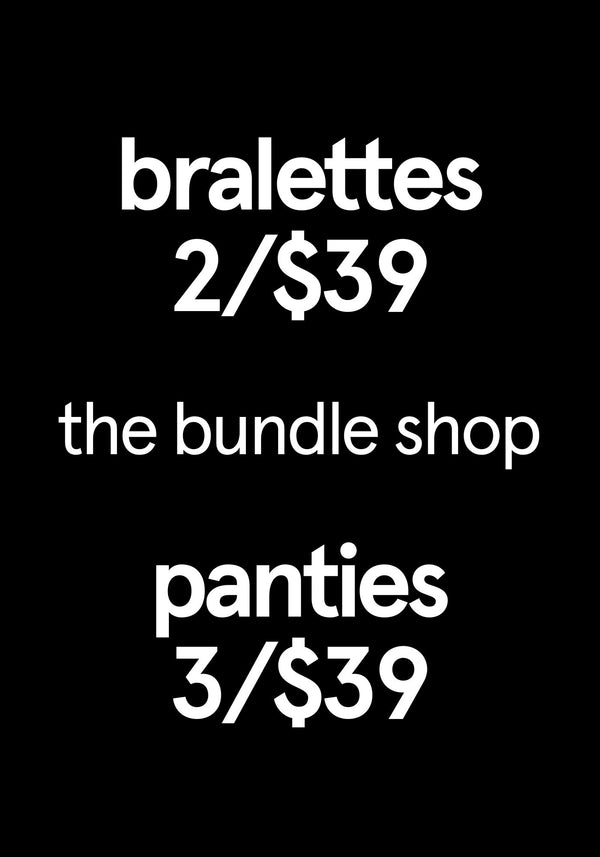  -  promo block static - the bundle shop