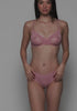 model is wearing an S panty - pink the no-show thong