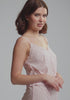 model is wearing an S cami - multi,pink lilou cami