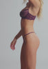  - purple the lace string thong