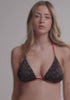 model is wearing an S bikini bottom - multi riviera cheeky bikini bottom