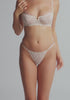  - white the lace string thong