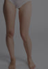 model is wearing an XS panty - multi,white the micro lace trim hipster